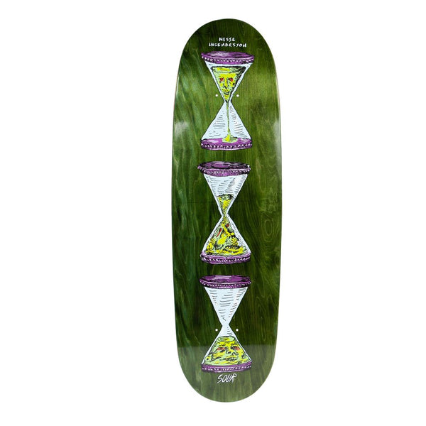 Sour Solution Nisse 'Melting' Skateboard Deck - 8.75