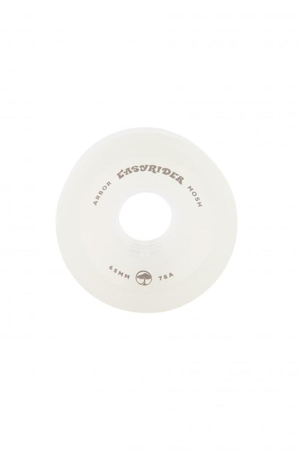 Arbor Easyrider Skateboard Wheels Mosh 78a - Ghost White - Skatewarehouse.co.uk