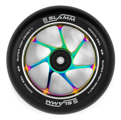 Slamm 100mm Team Wheel - Black / Neochrome