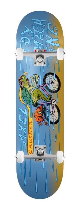 Toy Machine Axel Cruysburghs 'Cyclist' x Venom Custom Complete Skateboard - 8.25"
