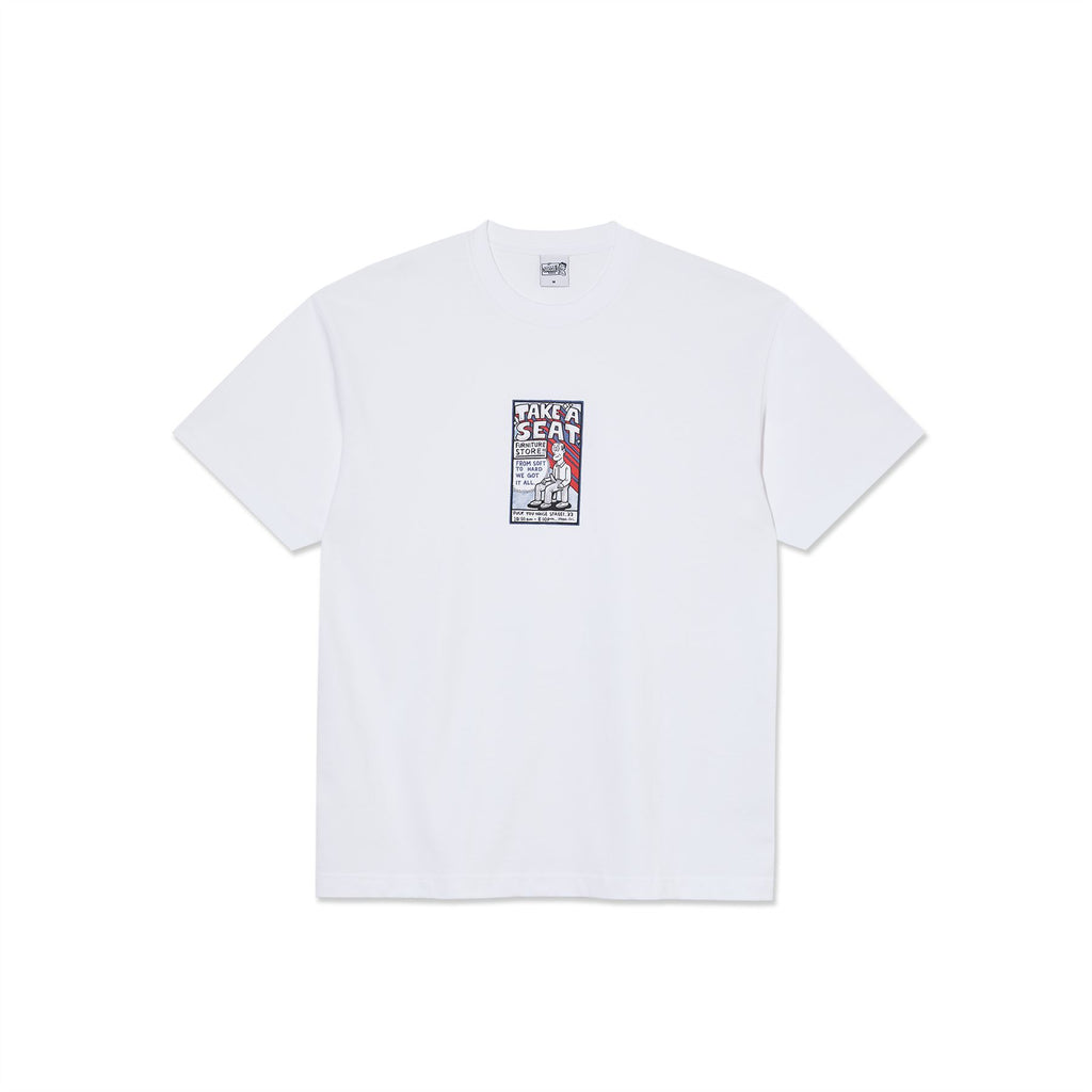 Tee | Take A Seat (White)