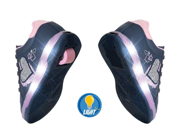 Breezy Rollers Light Heart - Purple - Skatewarehouse.co.uk