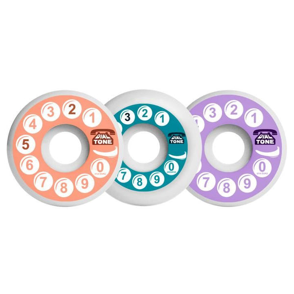 Dial Tone OG Rotary Standard Cut 99A 52mm - SALE Skateboard Wheels