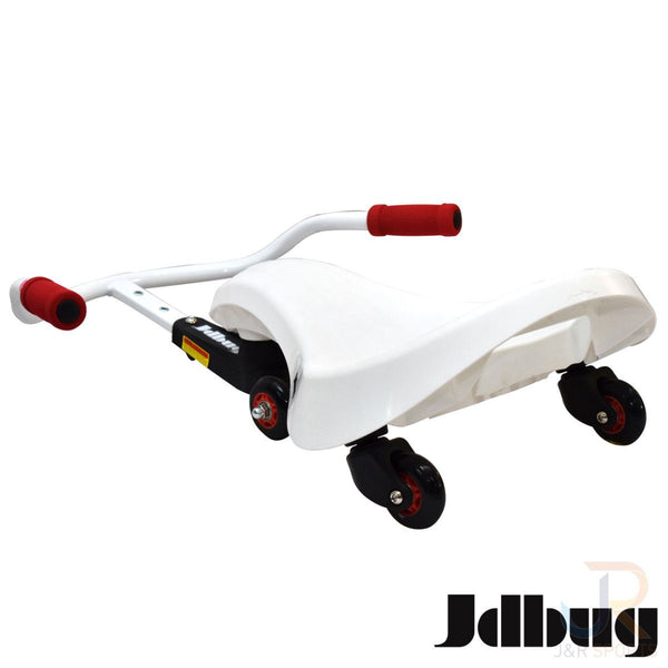 JD Bug Kids Swayer - White / Red Stunt Scooter
