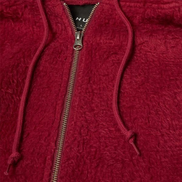 HUF Corso Heavyweight F / Z Hoodie (Berry)
