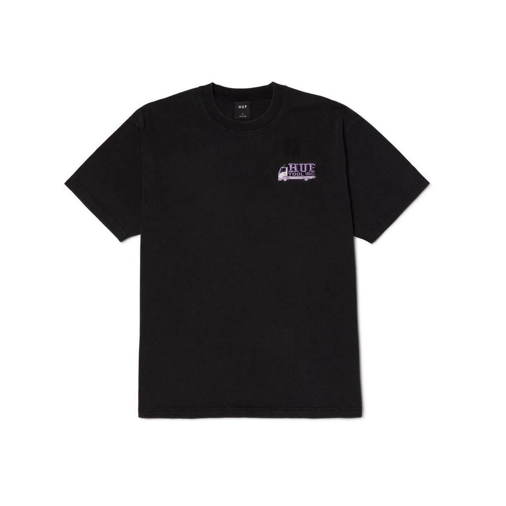 HUF Tool Inc S / S Washed Tee (Washed Black) - M
