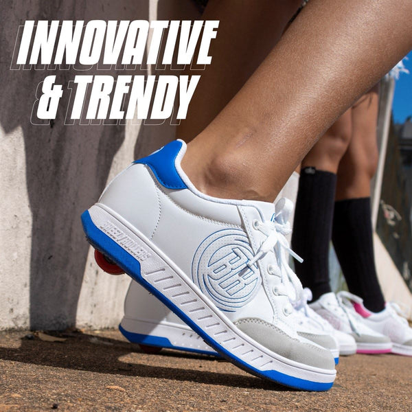 Breezy Rollers Origin - White / Blue - Skatewarehouse.co.uk