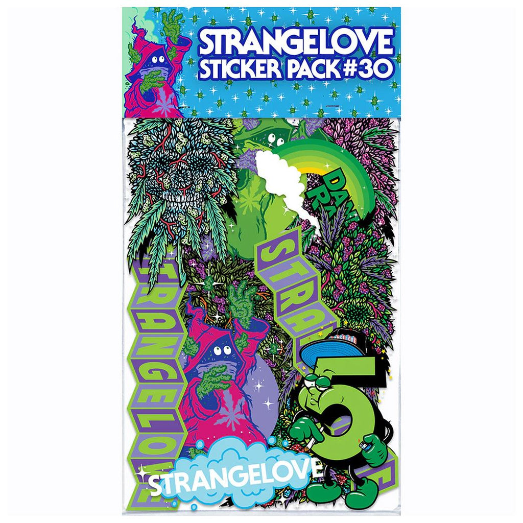 StrangeLove Sticker Pack #30- Todd Bratrud (18+ Stickers)
