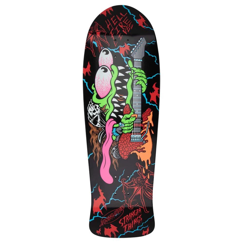 Santa Cruz ST Stranger Things Meek Slasher Skateboard Deck