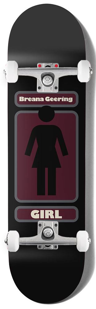 Girl Til W41 Breana Geering x Venom Custom Complete Skateboard - 8.0
