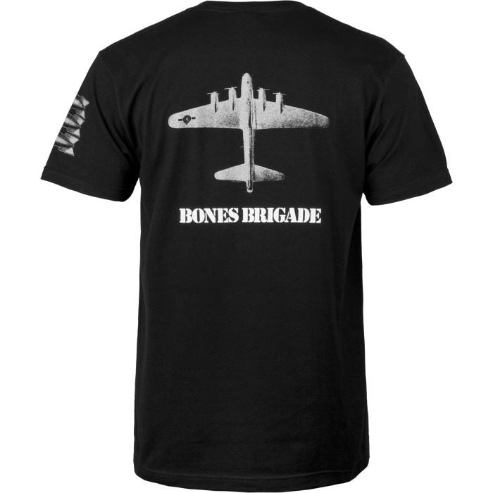 BONES BRIGADE™ OG Bomber • Tee • Black - Skatewarehouse.co.uk