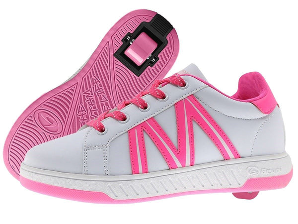 Breezy Rollers Classic - White / Pink - Skatewarehouse.co.uk