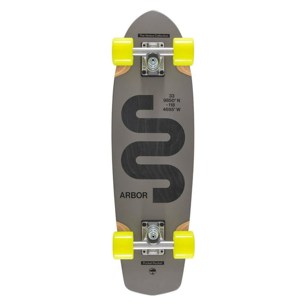 Arbor Cruiser Venice Pocket Rocket Meridian Complete Skateboard - 7.75