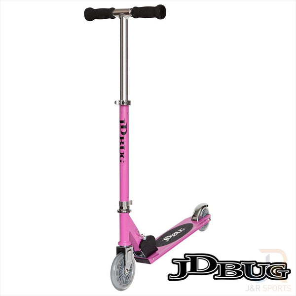 JD Bug Jr Street Scooter - Pastel Pink Bundle