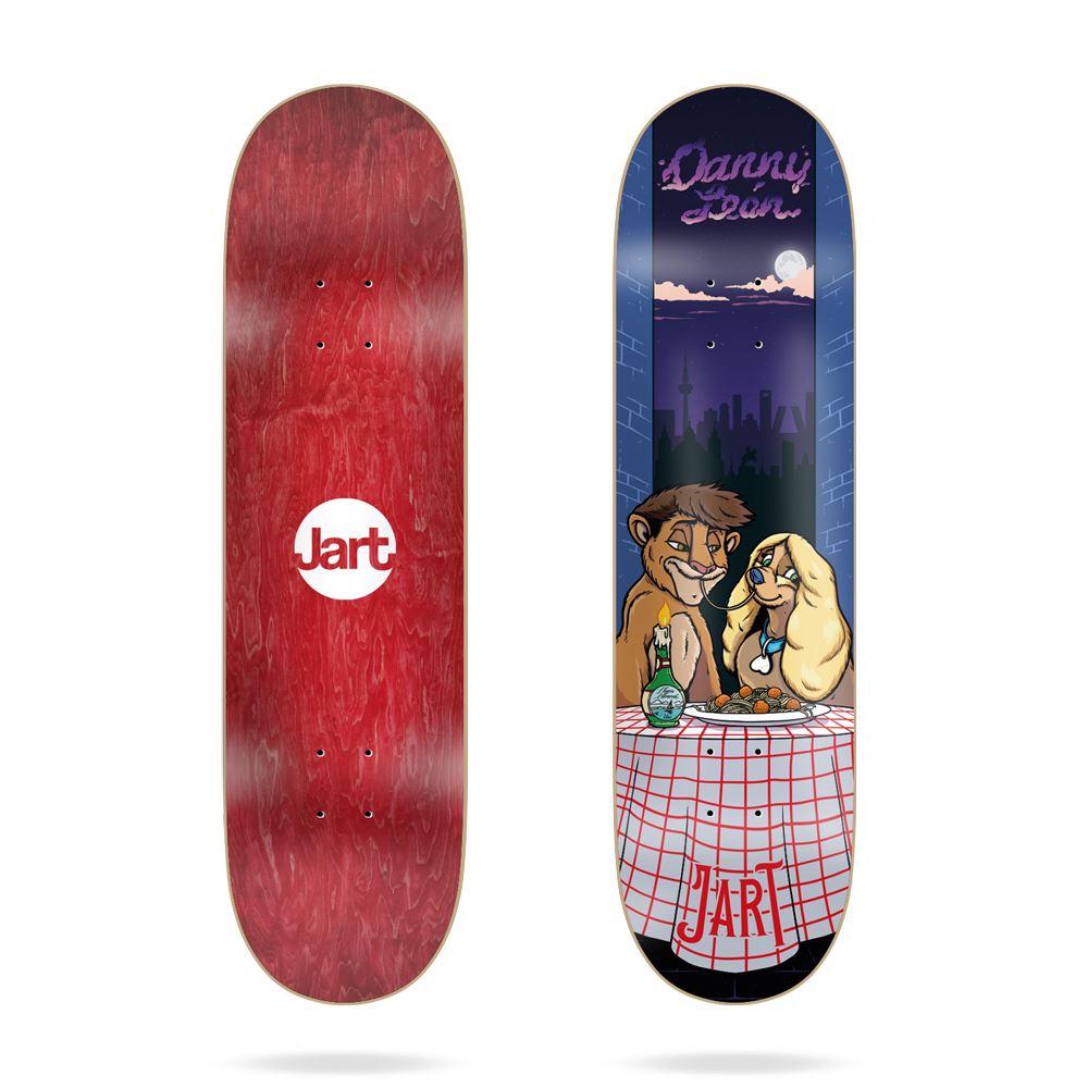 Jart Lady and the Tramp LC Jart Skateboard Deck - 8.25"