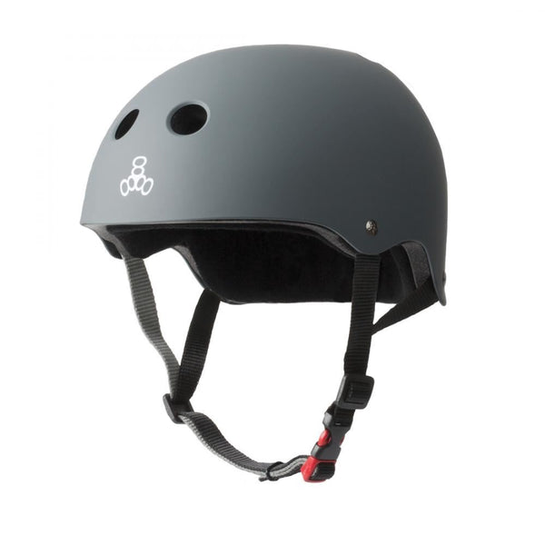 Triple Eight Helmet Certified Sweatsaver - Carbon - Skatewarehouse.co.uk