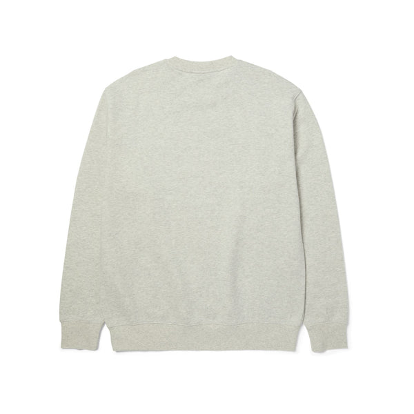 HUF Arch Applique Crewneck (Ash) - M