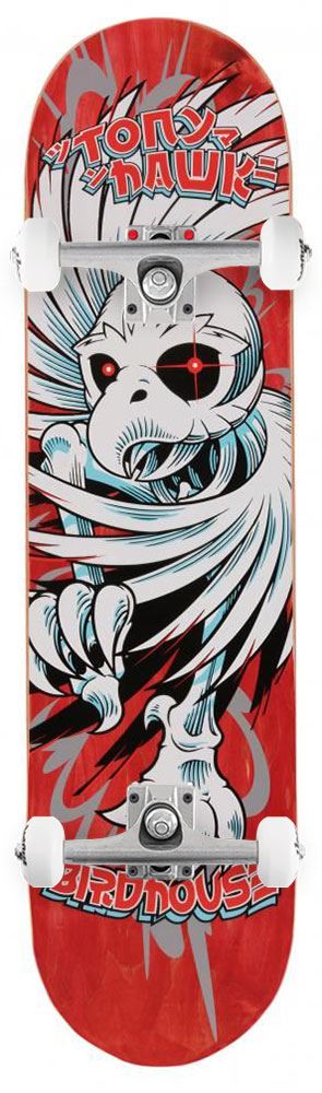 Birdhouse Pro Hawk Spiral Custom Complete Skateboard - 8.0