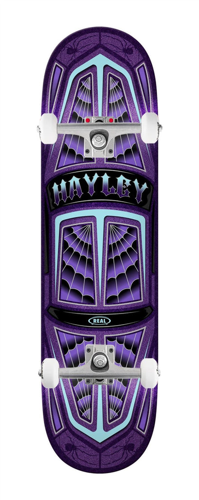 Real Hayley Threadline - True Fit x Venom Custom Complete Skateboard - 8.06"