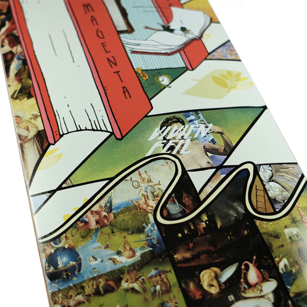 Magenta Vivien Feil Museum Series  Skateboard Deck - 8.25