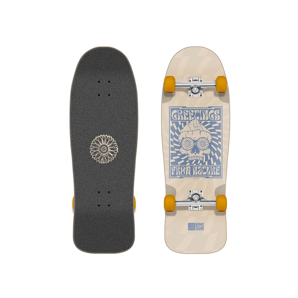 Long Island Lido 10"x30.5" Old School Long Island Complete Longboard - 30.5" - Skatewarehouse.co.uk
