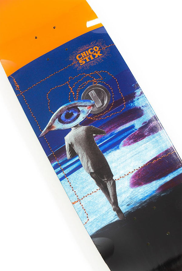Chico Stix 'Time Switch' Egg Shape Skateboard Deck - 8.75