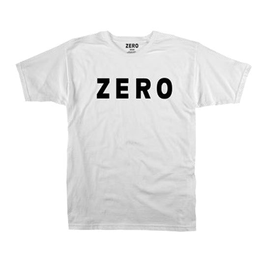 Zero Army Tee White - Skatewarehouse.co.uk