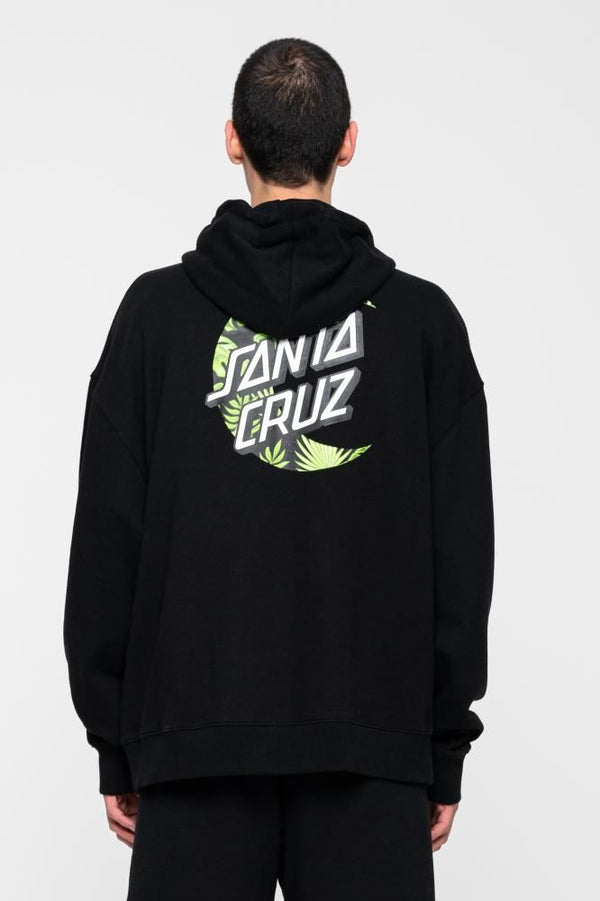 Santa Cruz Hood Cabana Moon Dot Hood - Black - Skatewarehouse.co.uk