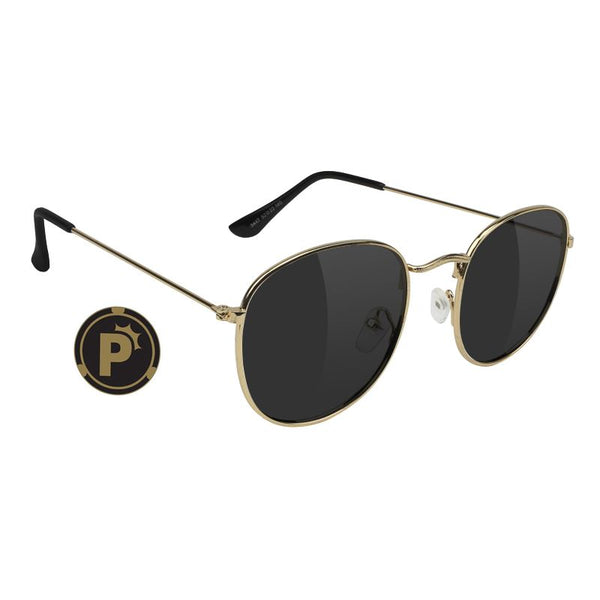 Glassy Pierce Polarized High Roller - Rose Gold - Skatewarehouse.co.uk