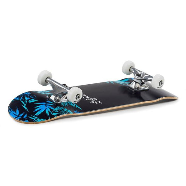 Enuff Floral Blue Complete Skateboard Bundle - SFR Helmet & Pads