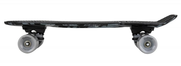 D Street Cruiser Black Camo Complete Cruiser Skateboard - 5.8
