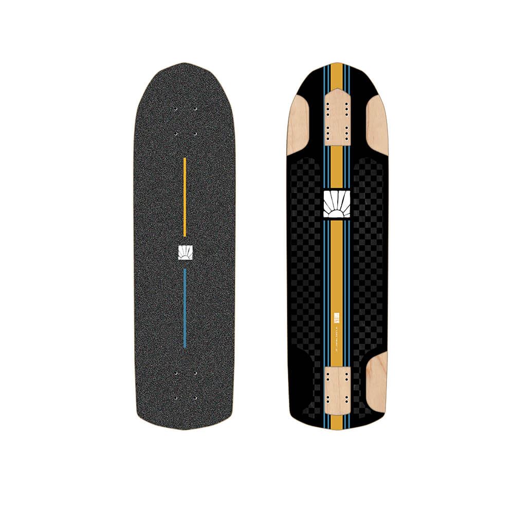 Long Island Dart 31"x8.875" Long Island Longboard Skateboard Deck - 31.0" - Skatewarehouse.co.uk