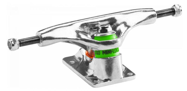 Mini Logo Trucks 7.63 (Set of 2) Raw Skateboard Trucks - 7.63