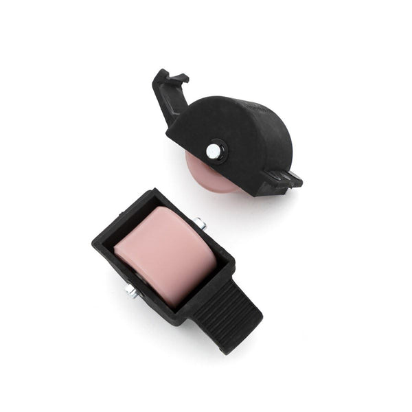 Breezy Rollers Wheels Set - Black / Light Pink - Skatewarehouse.co.uk