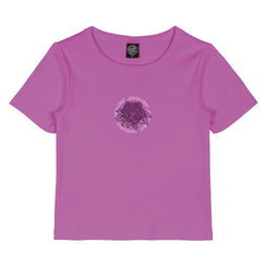 Santa Cruz Womens T-Shirt Ringed Arrangement T-Shirt - Hyper Violet - Skatewarehouse.co.uk