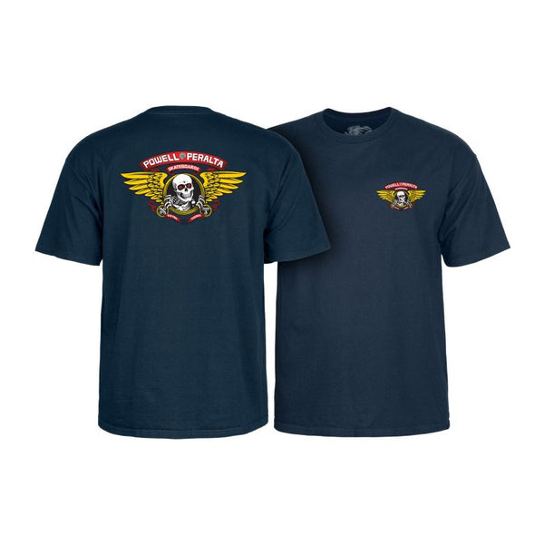Powell-Peralta Winged Ripper Tee Navy