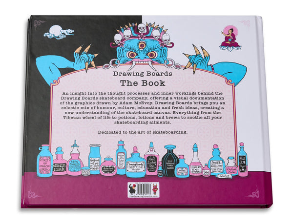 Drawing Boards The Book Skateboard Deck