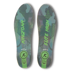 Footprint Kingfoam Elite Quantum Heel Infinity Foam Insoles High - Green Camo