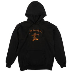 Thrasher Hoody Gonz - Black - Skatewarehouse.co.uk