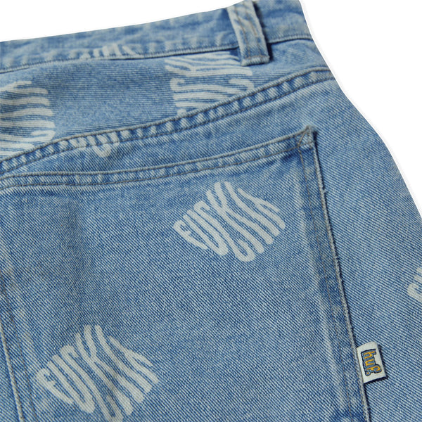 HUF Cromer Print Pant (Blue)