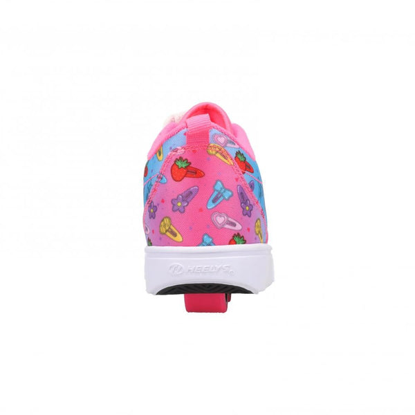 Heelys X2 Pro 20 X2 prints - Pink / Cyan - Skatewarehouse.co.uk