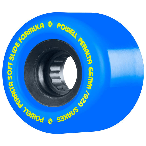 Powell Peralta Snakes 82A Blue Skateboard Wheels - 66mm