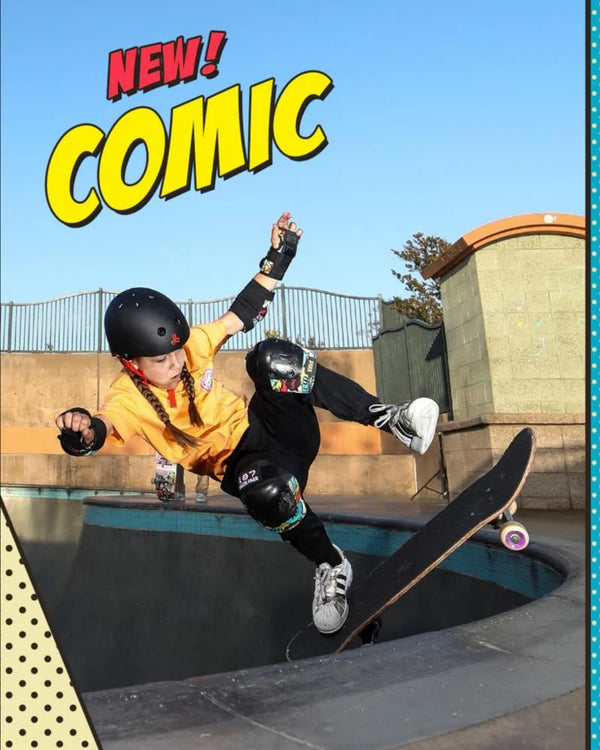 187 Killer Pads Adult Six Pack Set Comic - Multi - Skatewarehouse.co.uk