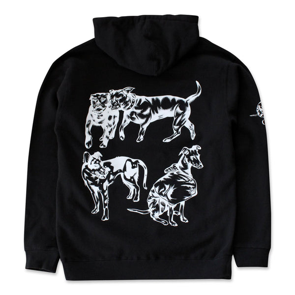 Skateboard Cafe Pooch Hood (Black) - L