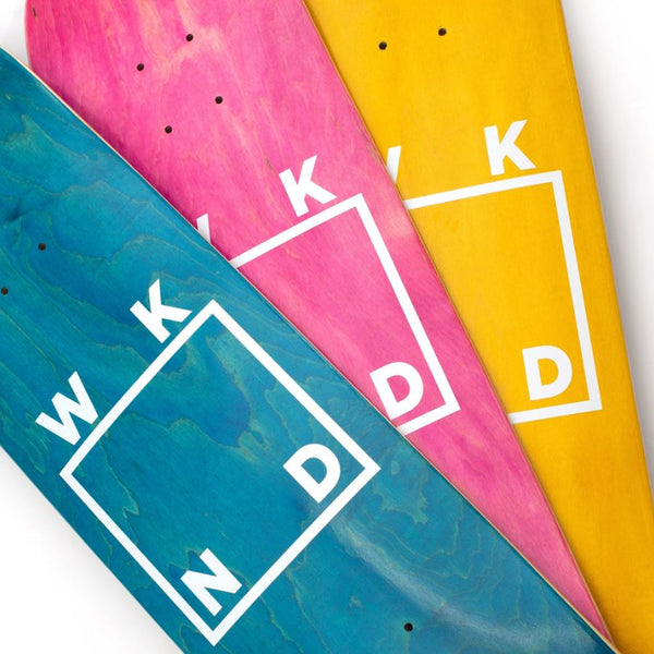 WKND Mini White Logo (Assorted Plys) Skateboard Deck - 7.25