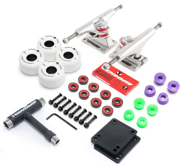 Venom Skateboards Cruiser Complete Undercarriage Kit Core 5.25