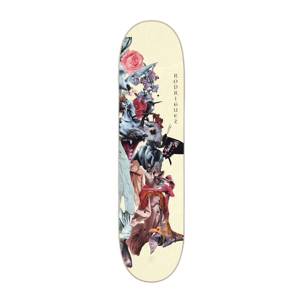 Primitive Rodriguez Process 2 Off White Skateboard Deck - 8.25"
