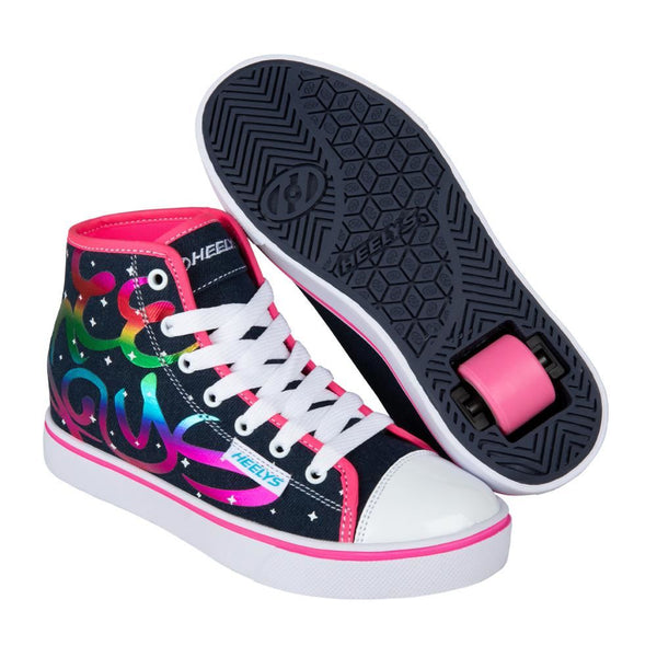 Heelys Veloz  - Denim / Rainbow - Skatewarehouse.co.uk