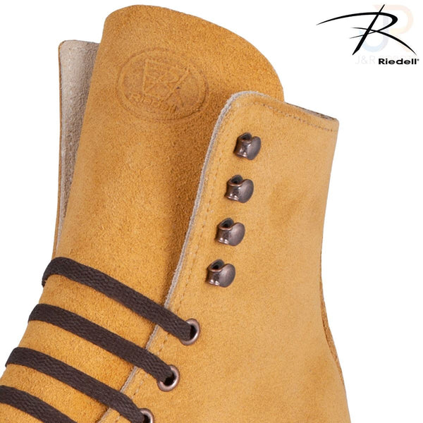 Riedell 135 Zone - Tan Suede - Width Medium Quad Skates