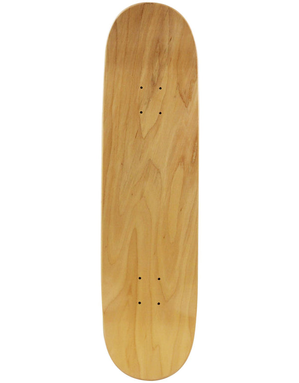 Fracture Fade White Skateboard Deck - 8.25